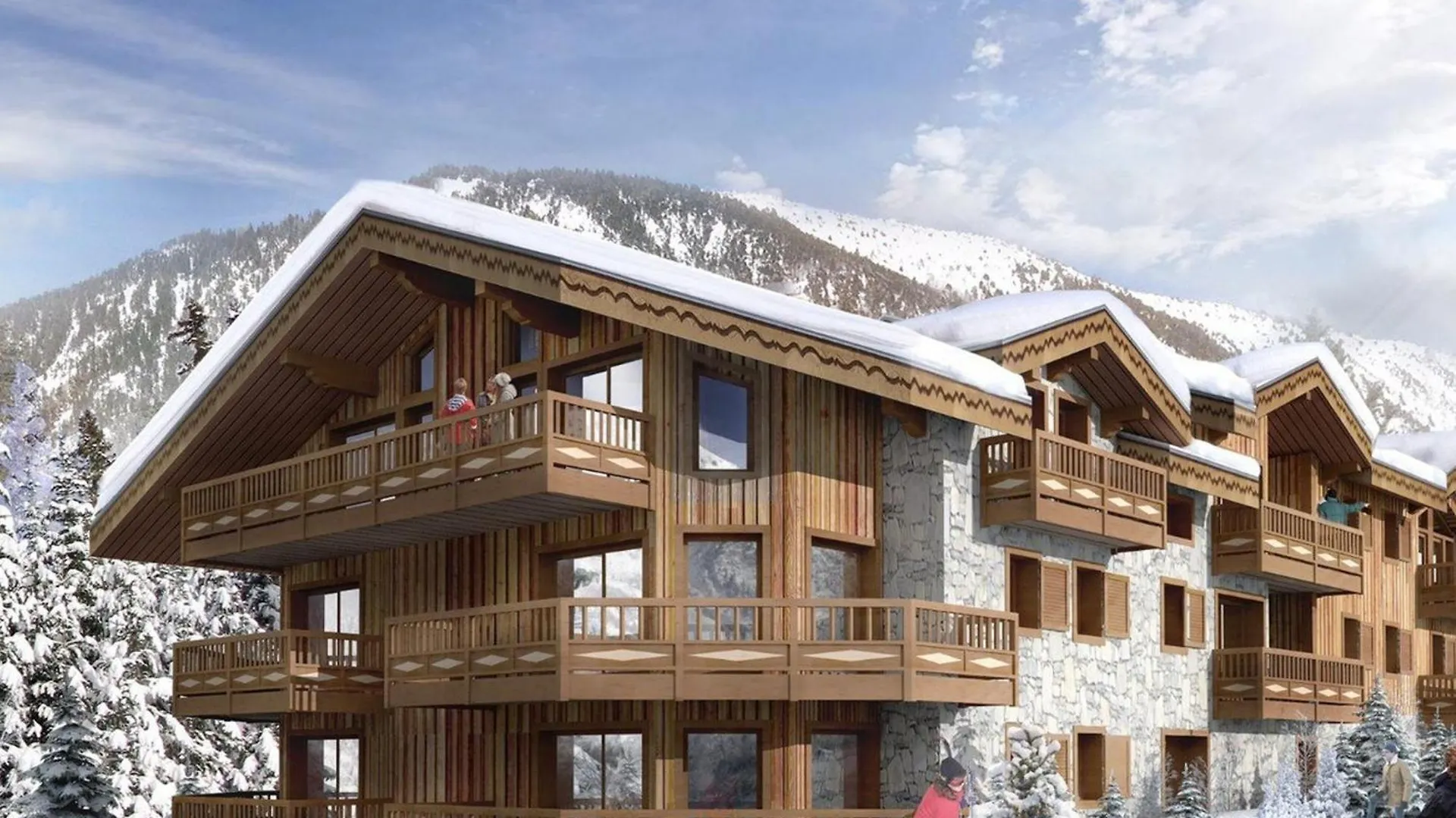 Appartement Moderne A Courchevel Pour 4 Pers, Proche Piste, Parking Et Wifi Inclus - Fr-1-563-69 프랑스